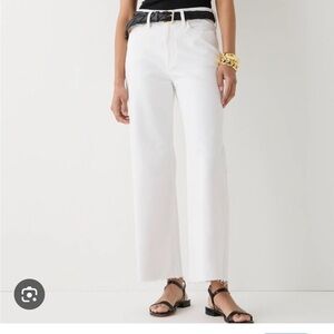 J. CREW Slim wide-leg jean